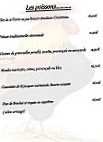 L'aquarium menu