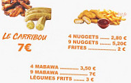 La Zone menu