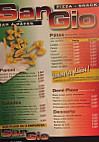 San Gio menu