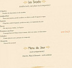 Le Rendez-vous menu