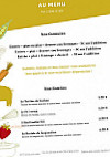 Au Lion D'or menu