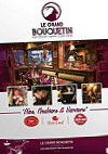 Le Grand Bouquetin menu