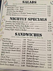 Eddie's Cafe menu