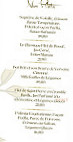 Bistrot 4 Grains menu