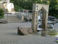 Playmobil Biergarten outside