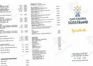 Café Bistro Südstrand menu