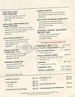 Ruth's Chris Steak House menu