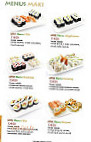 Ikiiki Sushi menu