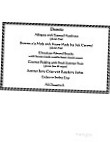 Chambers Walk Cafe Catering menu