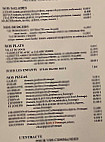 L'entracte menu