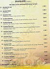 Pizzeria Villa Lucania menu