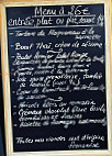 La Cle De Sole menu