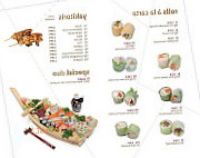 Panasia menu