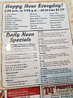 Daisy Garden menu