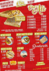 Chez Ali Kebab menu