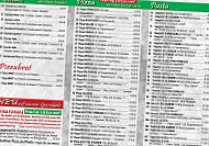 Pizzeria La Vita menu