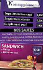 Aux 3 Freres Kebab menu