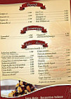 Santa Maria menu