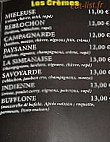 La Simianaise menu