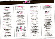 Andele Sante Fe menu