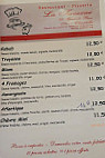 La Taverne menu