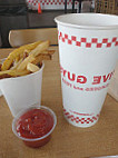 Five Guys Burgers Fries food