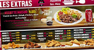 Cristal menu