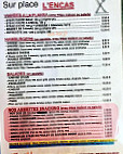 L'encas menu