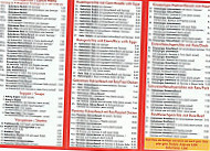 Asia Bistro menu