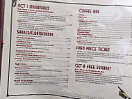 Music Man menu