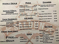 Copper Queen Saloon menu