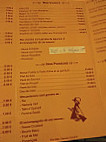 La Mendigote menu