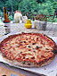 Pizza de L'Ara food