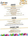 The Pasta House menu