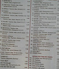 Pizza Gelato menu