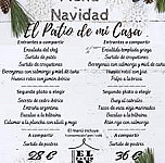 El Patio De Mi Casa menu