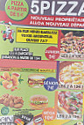 Alloa Pizza menu