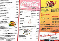 Grillrestaurant menu