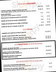 Le Cabriolet menu