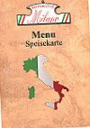 Milano menu