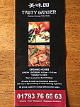 Tasty Garden Quality Chinese Take Away menu