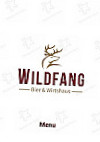 Wildfang Bier Wirtshaus menu