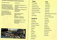 Michels Hexenstübchen menu