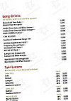 Wildfang Bier Wirtshaus menu