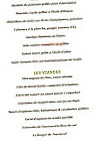 Le Tournesol menu