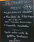 Crêperie La Bouzeuse menu