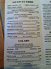 Lincoln County Grill menu