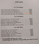 Le Riberal Pizza menu