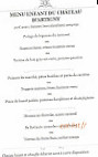 L'origan menu