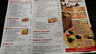 Pizzeria Mina menu